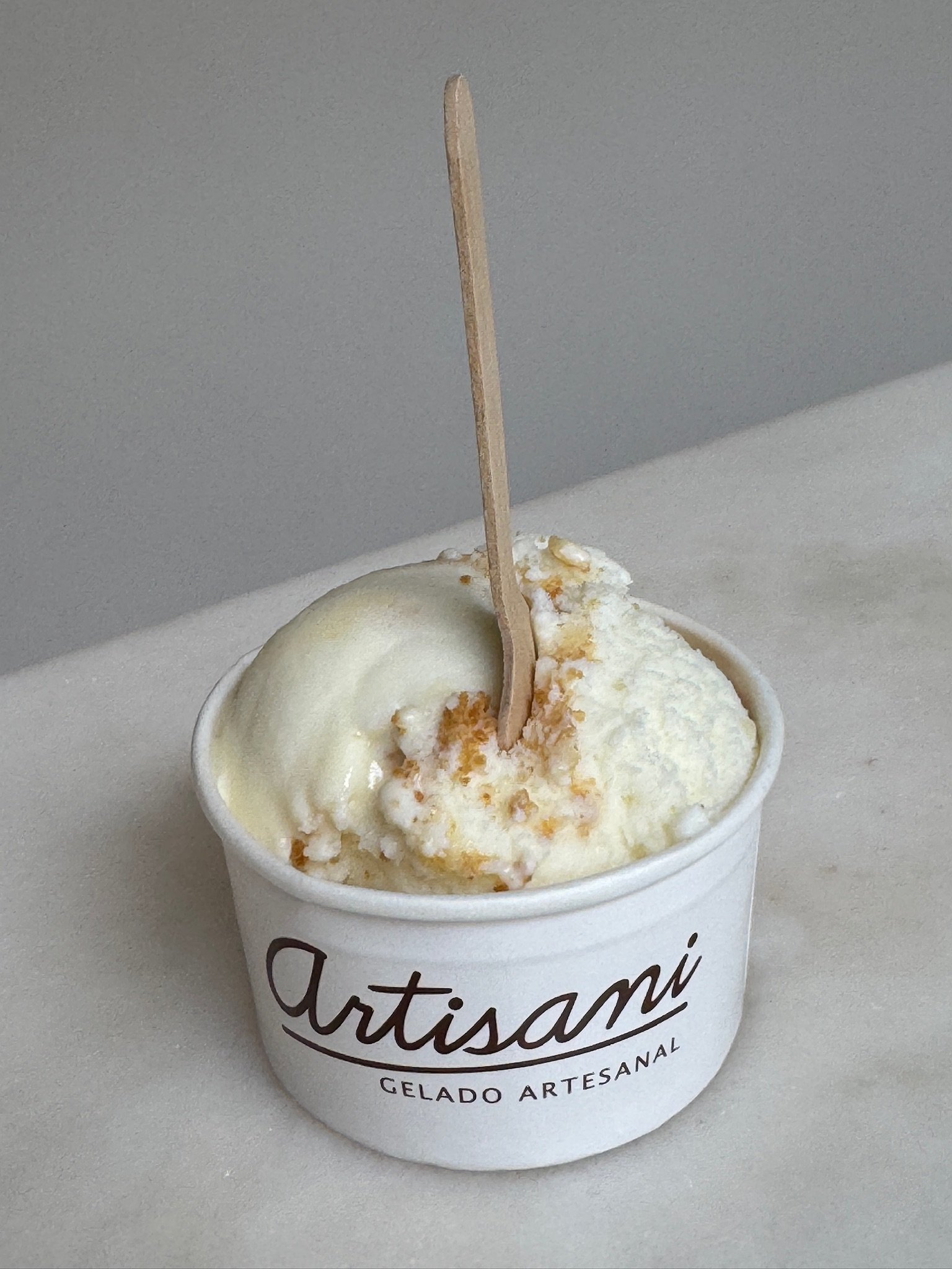 Gelato-fueled City Exit